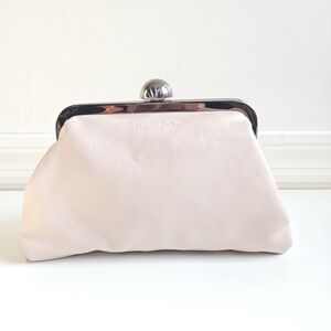 New Valentino Valentina Parfums Leather Cosmetic Makeup Clutch Purse Handbag